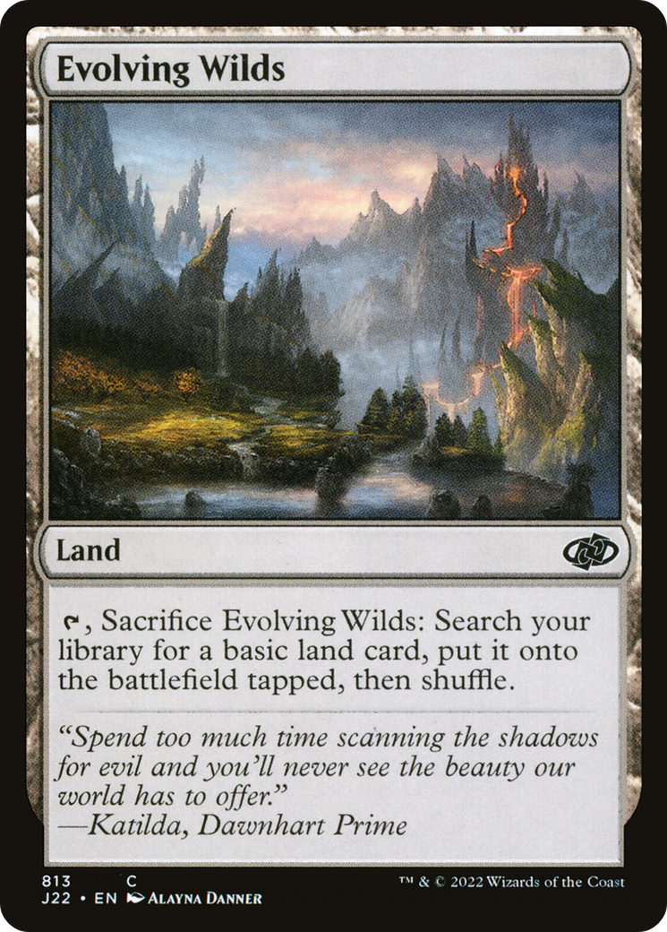 Evolving Wilds [Jumpstart 2022] | Black Swamp Games