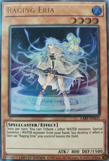 Raging Eria [LART-EN031] Ultra Rare | Black Swamp Games