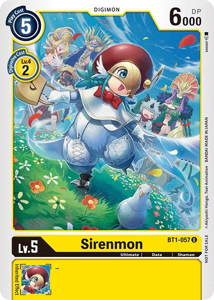 Sirenmon [BT1-057] (Winner Pack Double Diamond) [Release Special Booster Promos] | Black Swamp Games