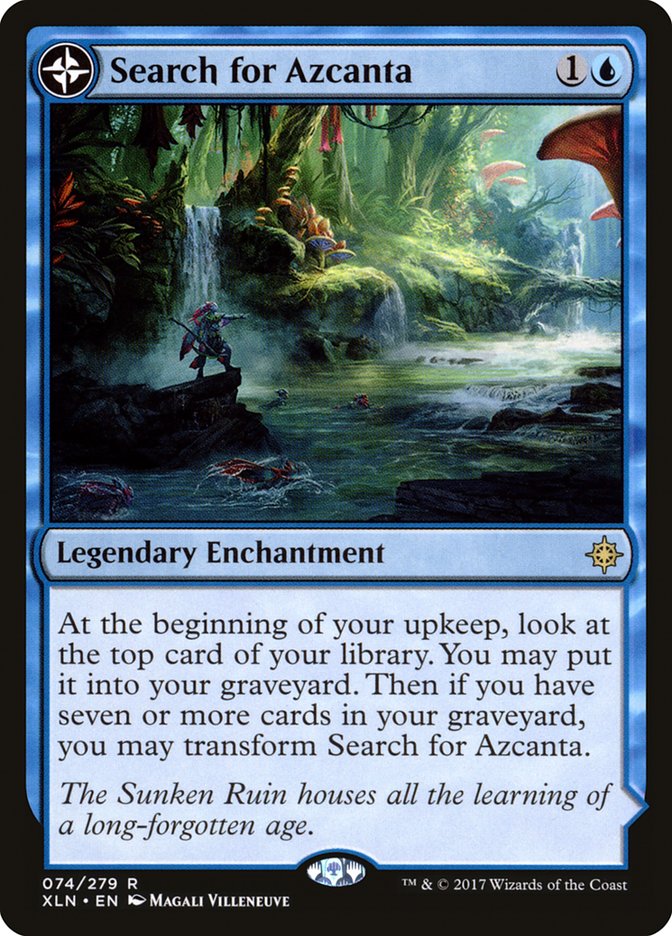 Search for Azcanta // Azcanta, the Sunken Ruin [Ixalan] | Black Swamp Games