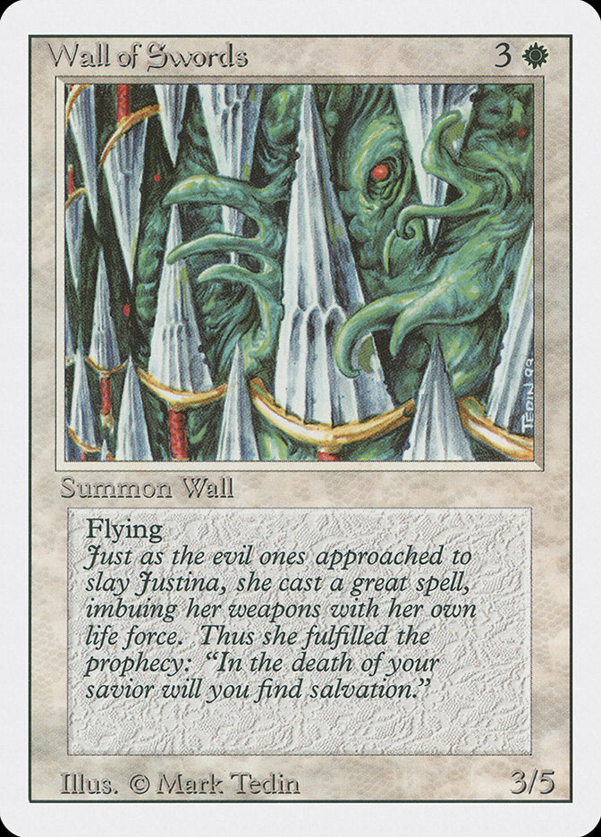 Wall of Swords [Revised Edition] | Black Swamp Games