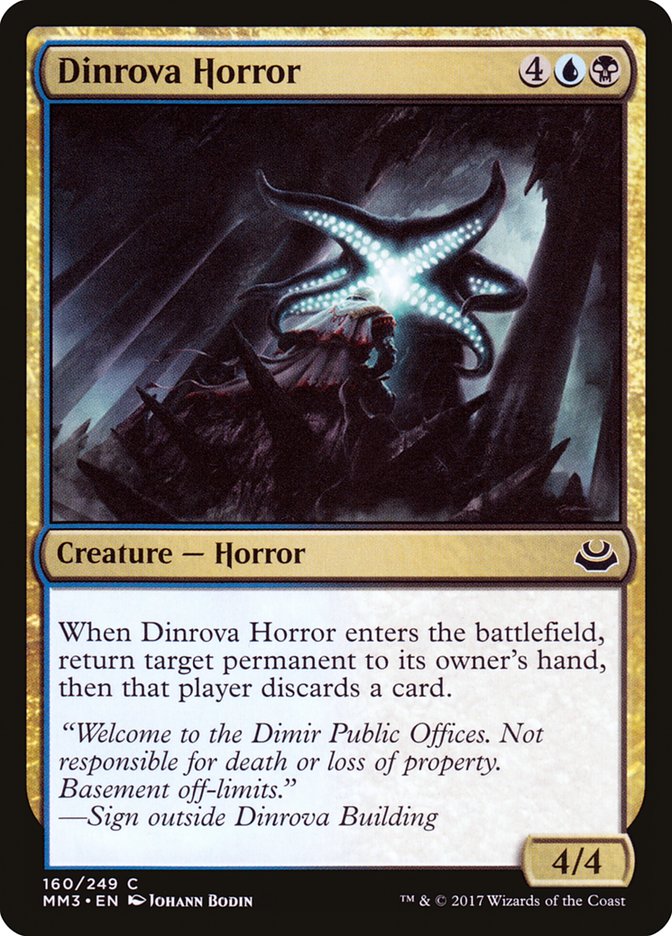 Dinrova Horror [Modern Masters 2017] | Black Swamp Games