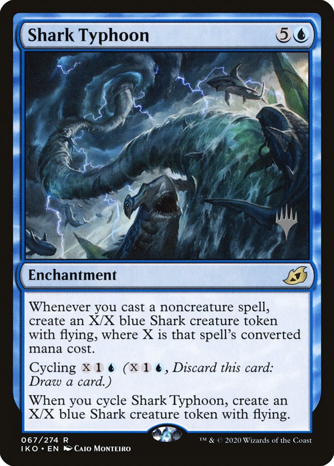 Shark Typhoon (Promo Pack) [Ikoria: Lair of Behemoths Promos] | Black Swamp Games