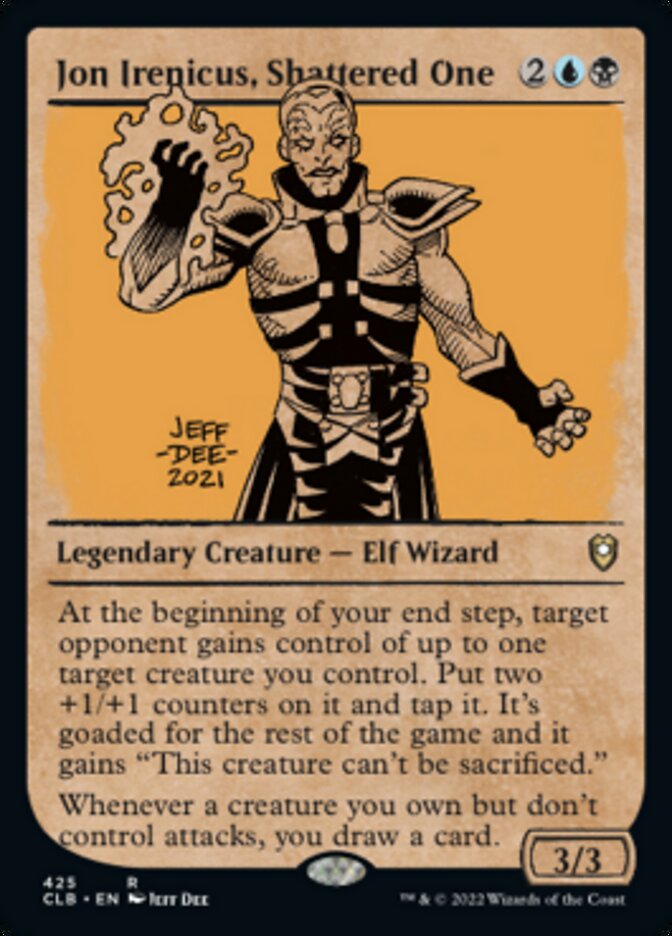 Jon Irenicus, Shattered One (Showcase) [Commander Legends: Battle for Baldur's Gate] | Black Swamp Games