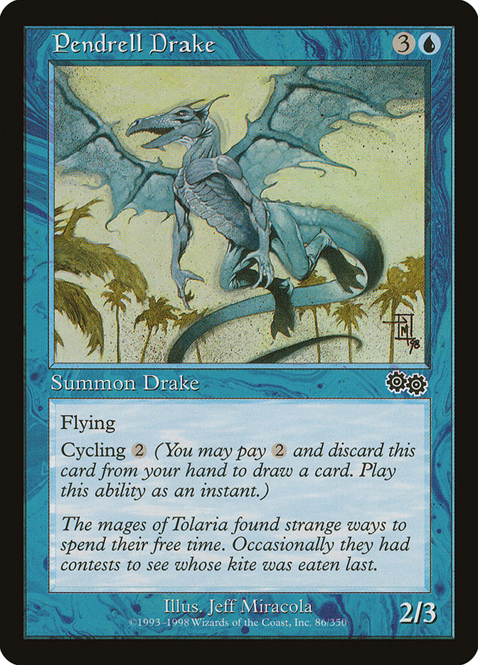 Pendrell Drake [Urza's Saga] | Black Swamp Games