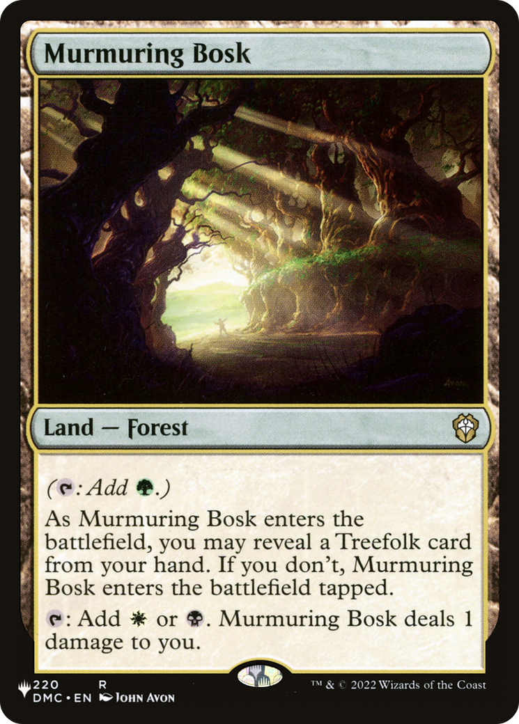 Murmuring Bosk (DMC) [The List] | Black Swamp Games