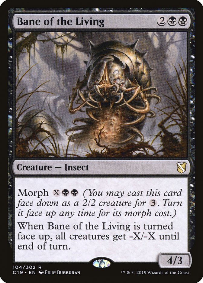 Bane of the Living [Commander 2019] | Black Swamp Games