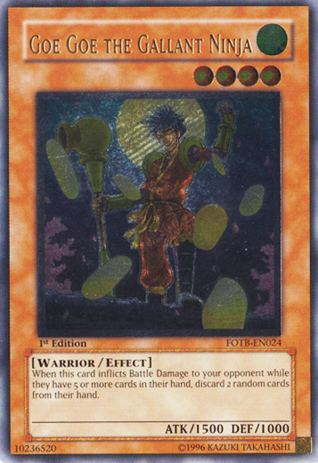 Goe Goe the Gallant Ninja [FOTB-EN024] Ultimate Rare | Black Swamp Games