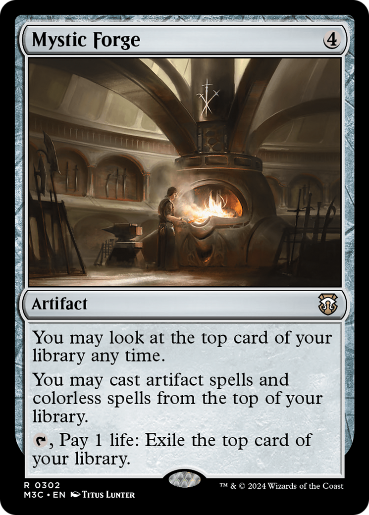 Mystic Forge (Ripple Foil) [Modern Horizons 3 Commander] | Black Swamp Games