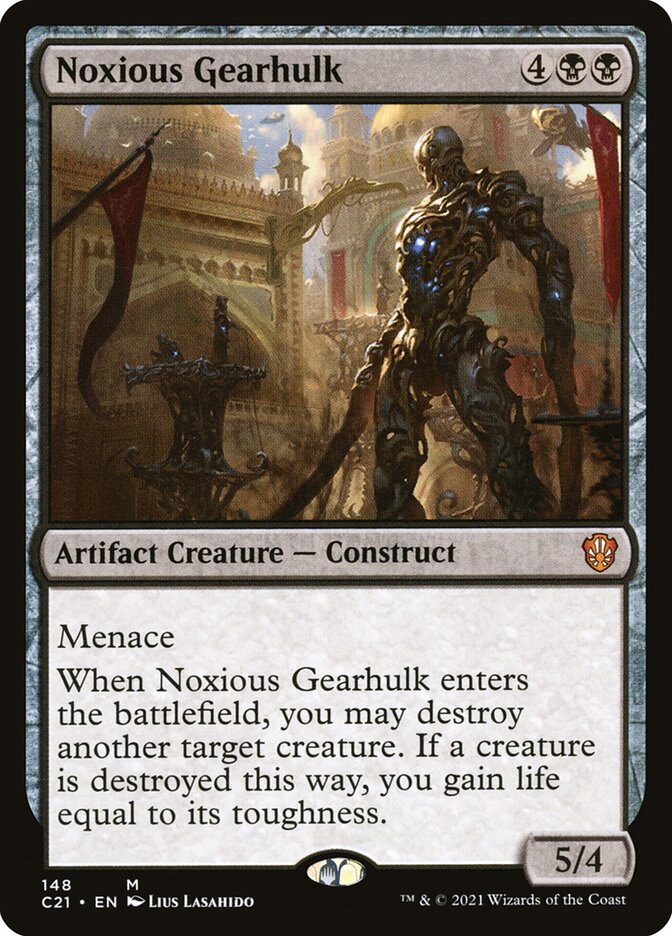 Noxious Gearhulk [Commander 2021] | Black Swamp Games