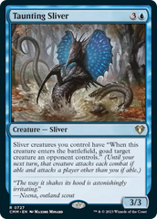 Taunting Sliver [Commander Masters] | Black Swamp Games