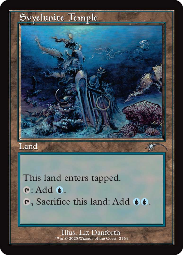 Svyelunite Temple (Retro Frame) [Secret Lair Drop Series] | Black Swamp Games