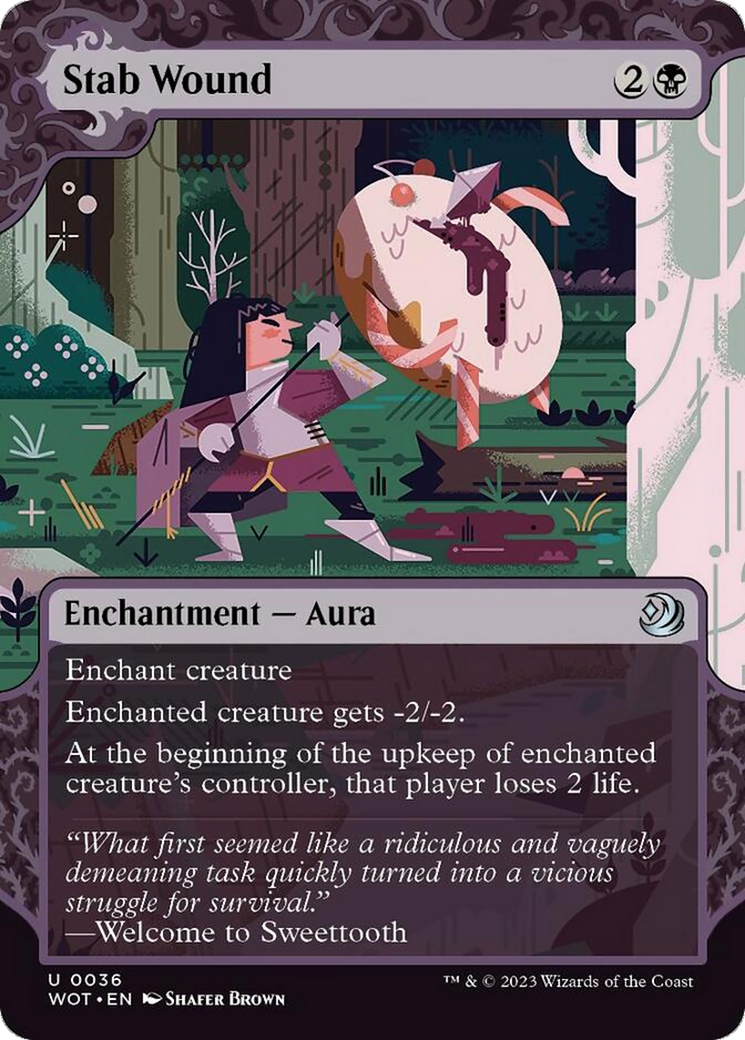 Stab Wound [Wilds of Eldraine: Enchanting Tales] | Black Swamp Games