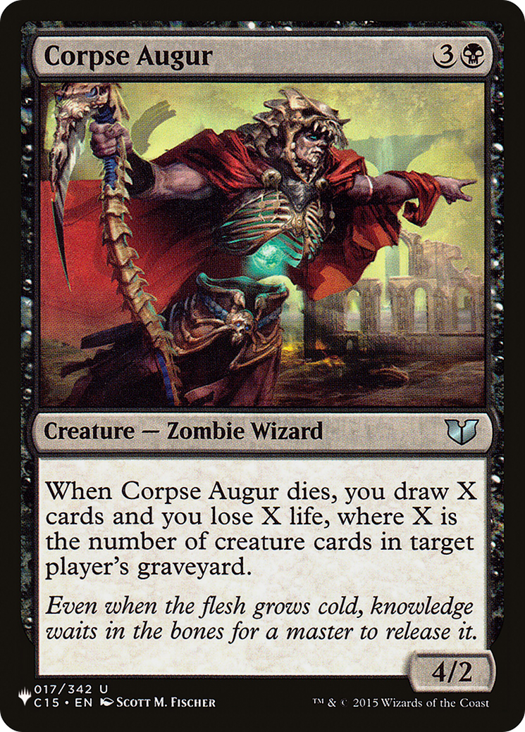 Corpse Augur [The List Reprints] | Black Swamp Games