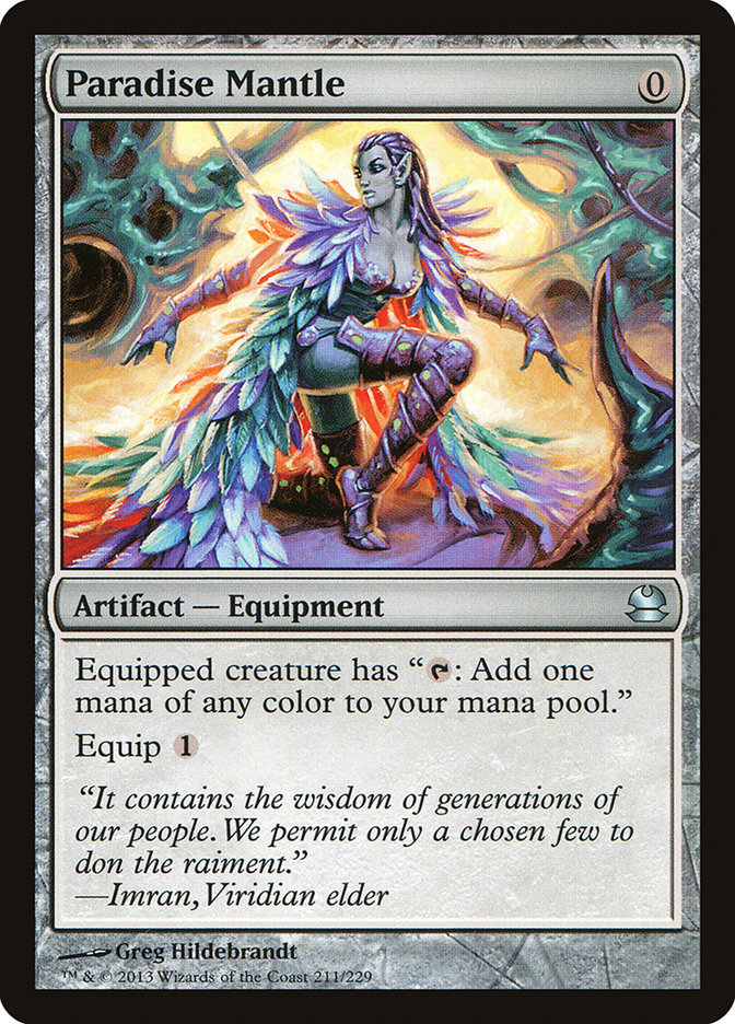 Paradise Mantle [Modern Masters] | Black Swamp Games