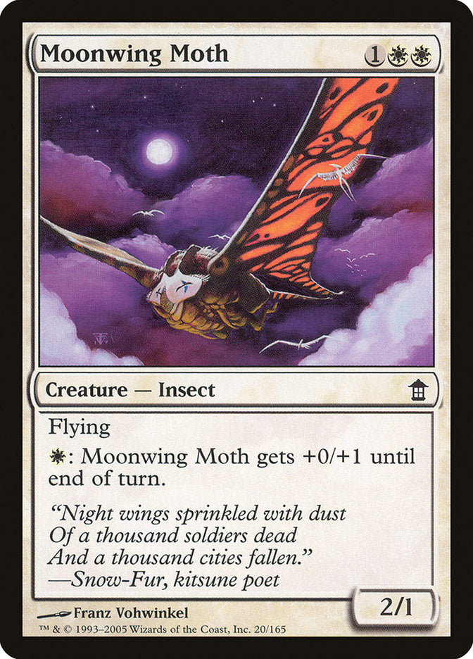 Moonwing Moth [Saviors of Kamigawa] | Black Swamp Games