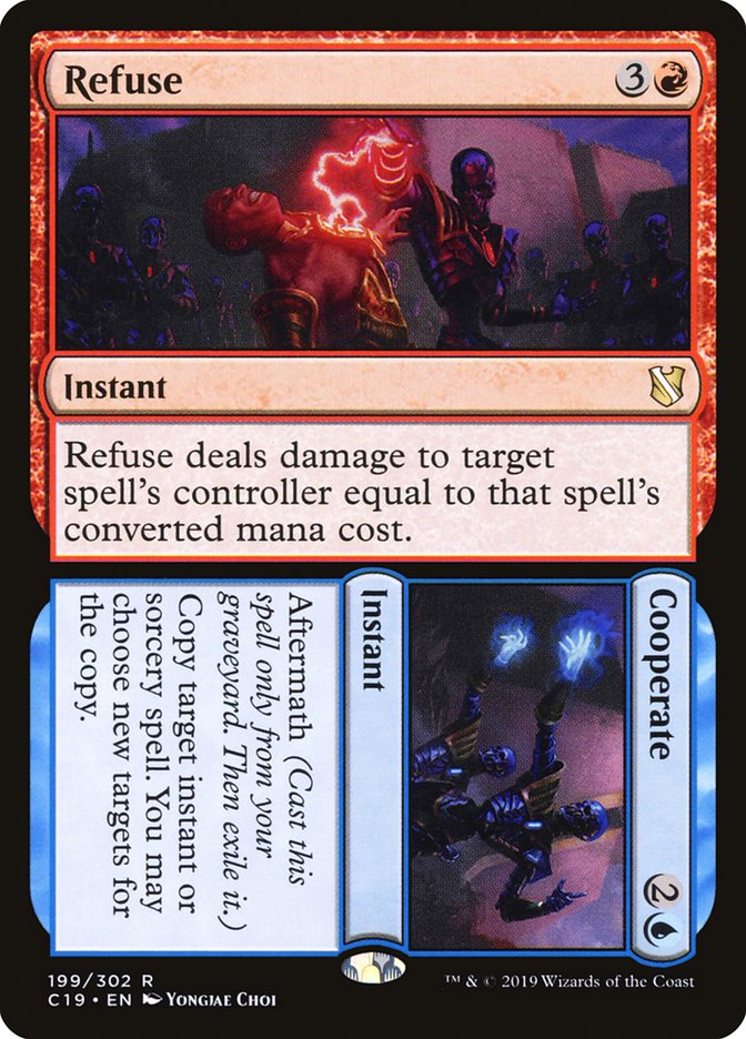 Refuse // Cooperate [Commander 2019] | Black Swamp Games