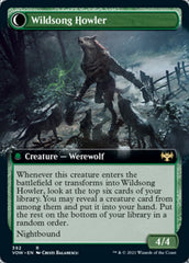 Howlpack Piper // Wildsong Howler (Extended Art) [Innistrad: Crimson Vow] | Black Swamp Games