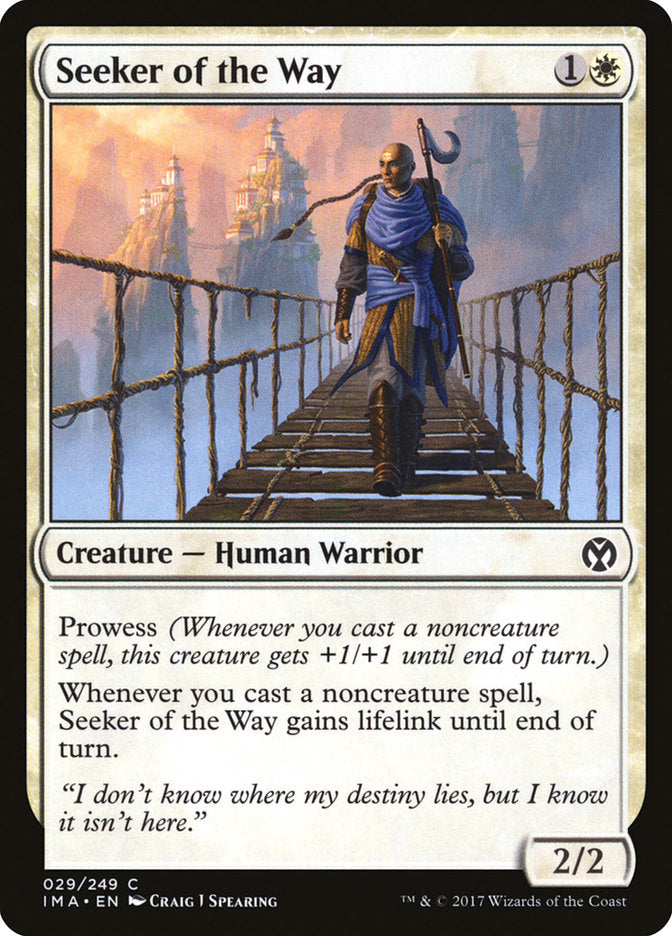 Seeker of the Way [Iconic Masters] | Black Swamp Games