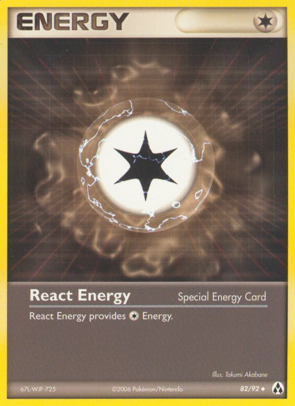 React Energy (82/92) [EX: Legend Maker] | Black Swamp Games