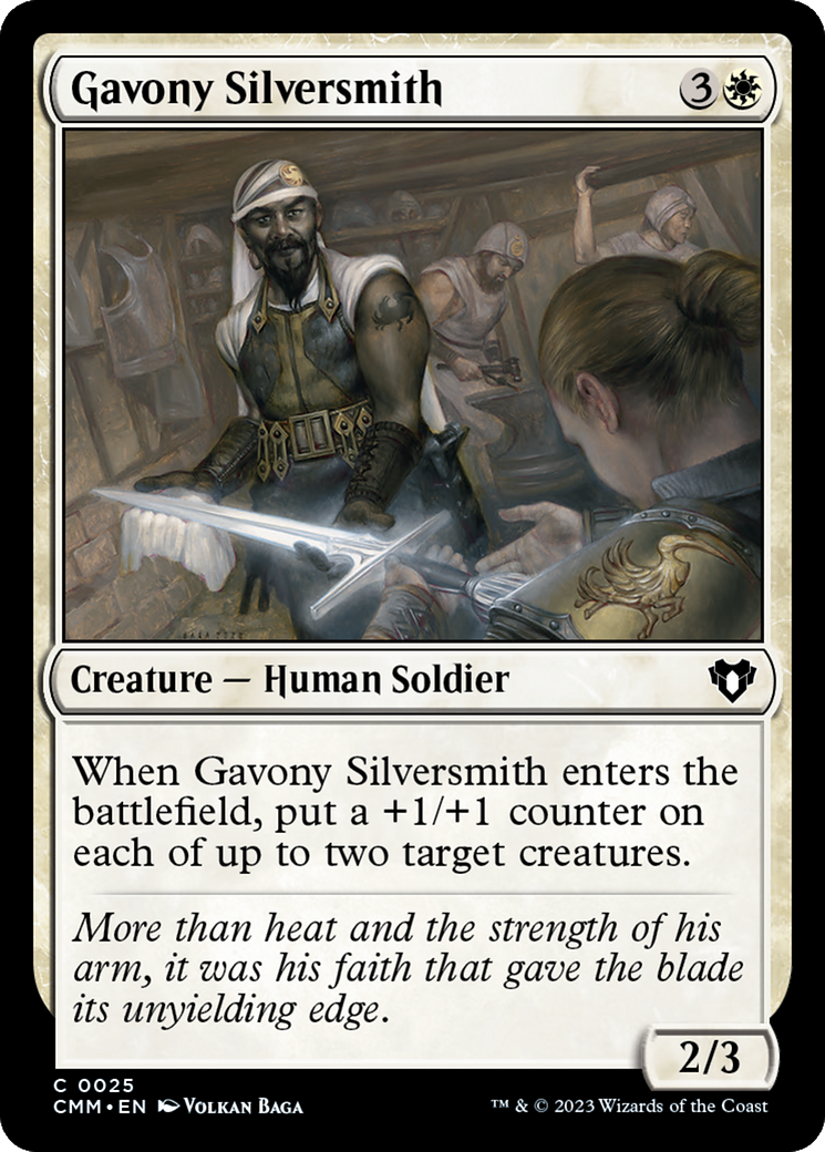 Gavony Silversmith [Commander Masters] | Black Swamp Games