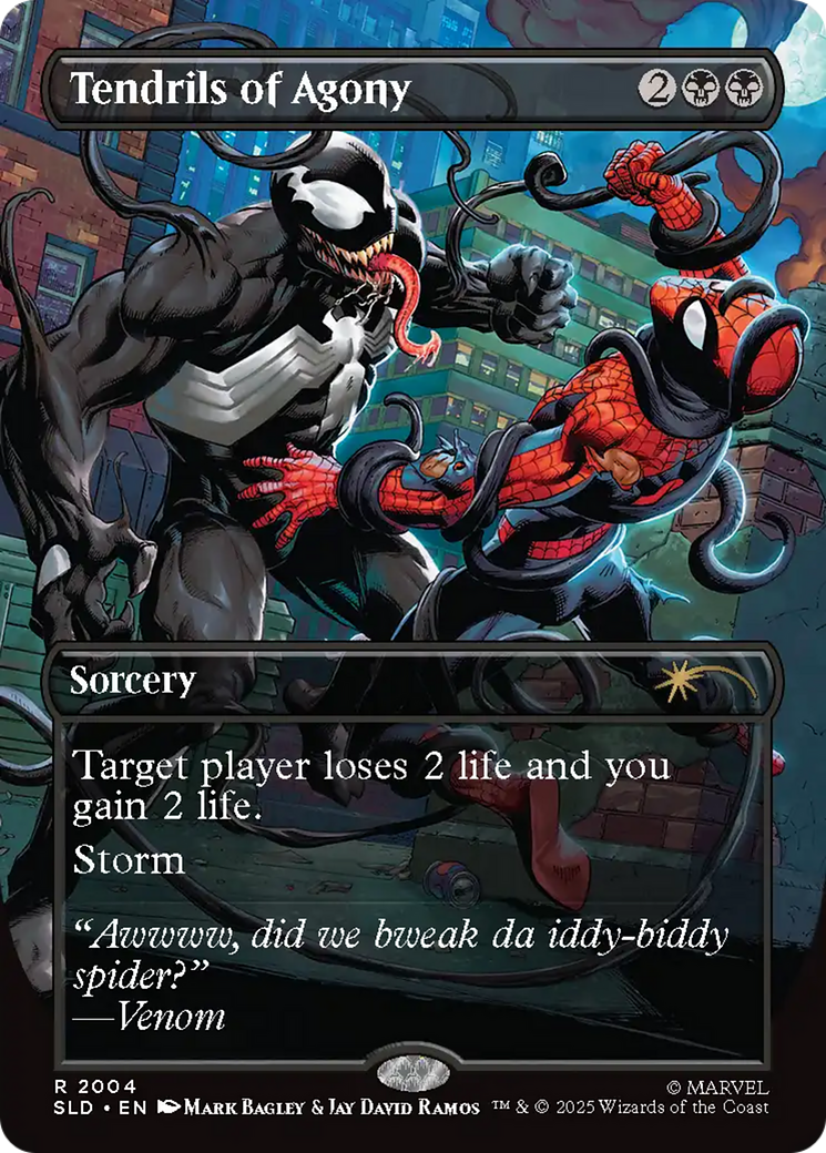 Tendrils of Agony (2004) (Rainbow Foil) [Secret Lair Drop Series] | Black Swamp Games