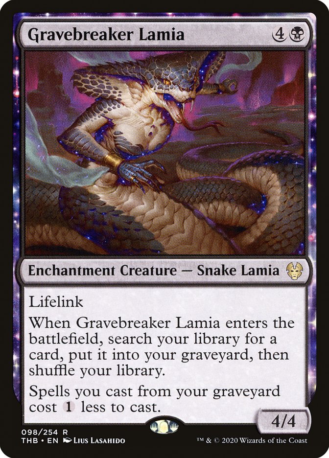 Gravebreaker Lamia [Theros Beyond Death] | Black Swamp Games