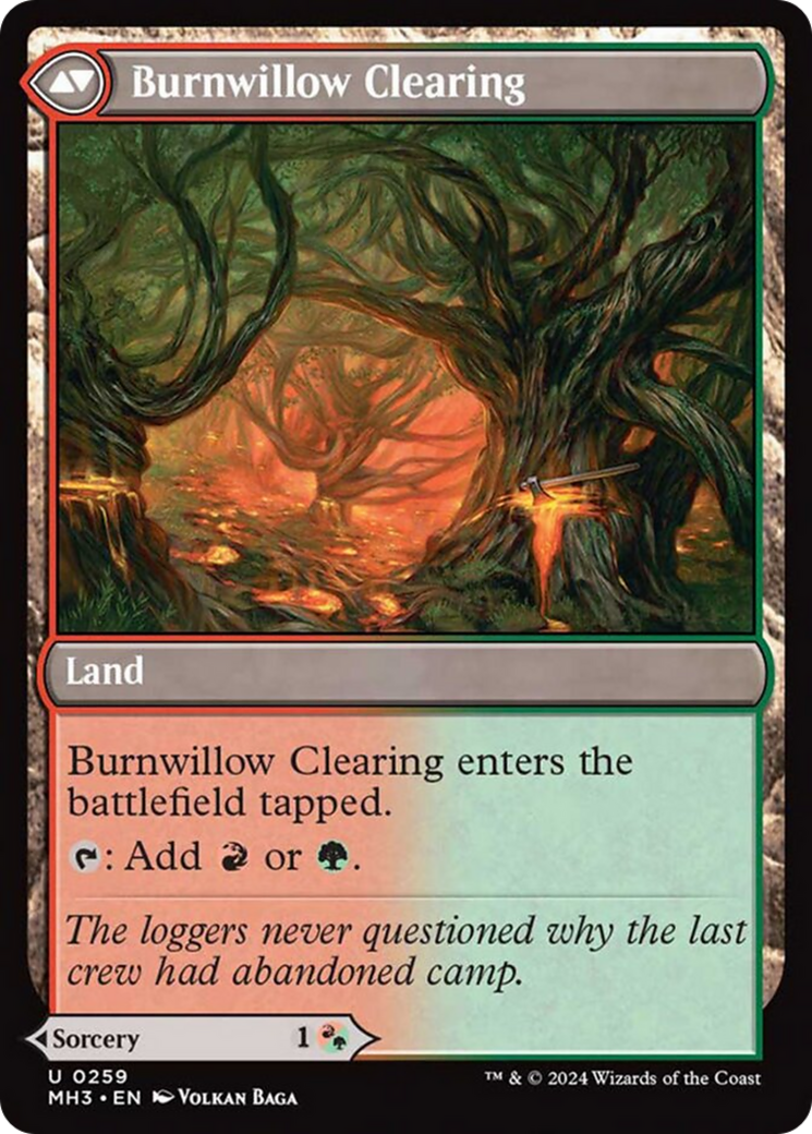 Stump Stomp // Burnwillow Clearing [Modern Horizons 3] | Black Swamp Games