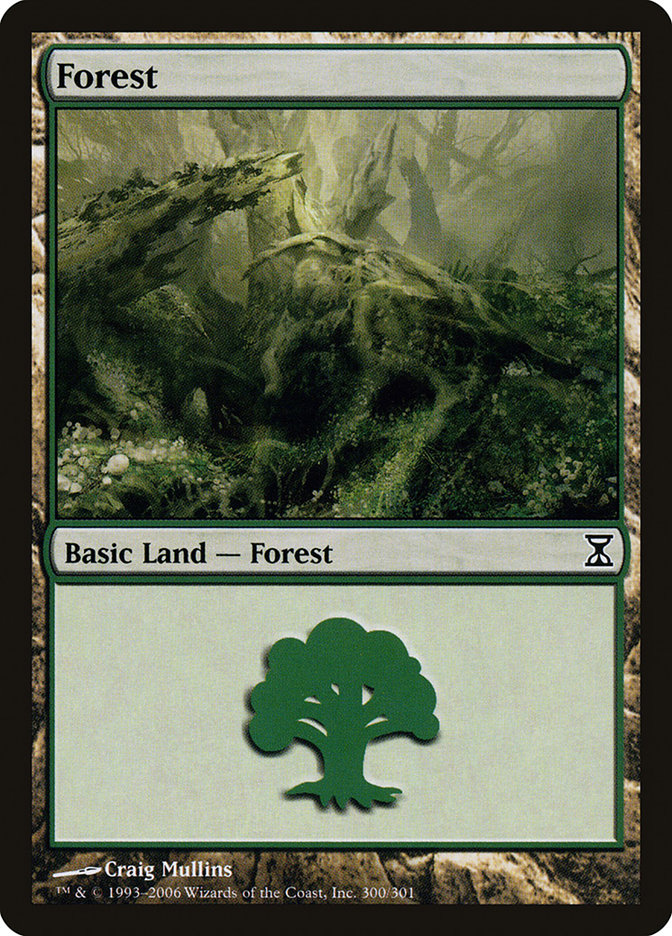 Forest (300) [Time Spiral] | Black Swamp Games