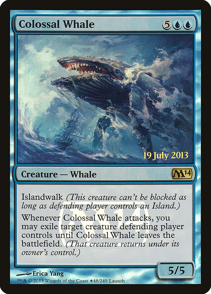 Colossal Whale [Magic 2014 Prerelease Promos] | Black Swamp Games