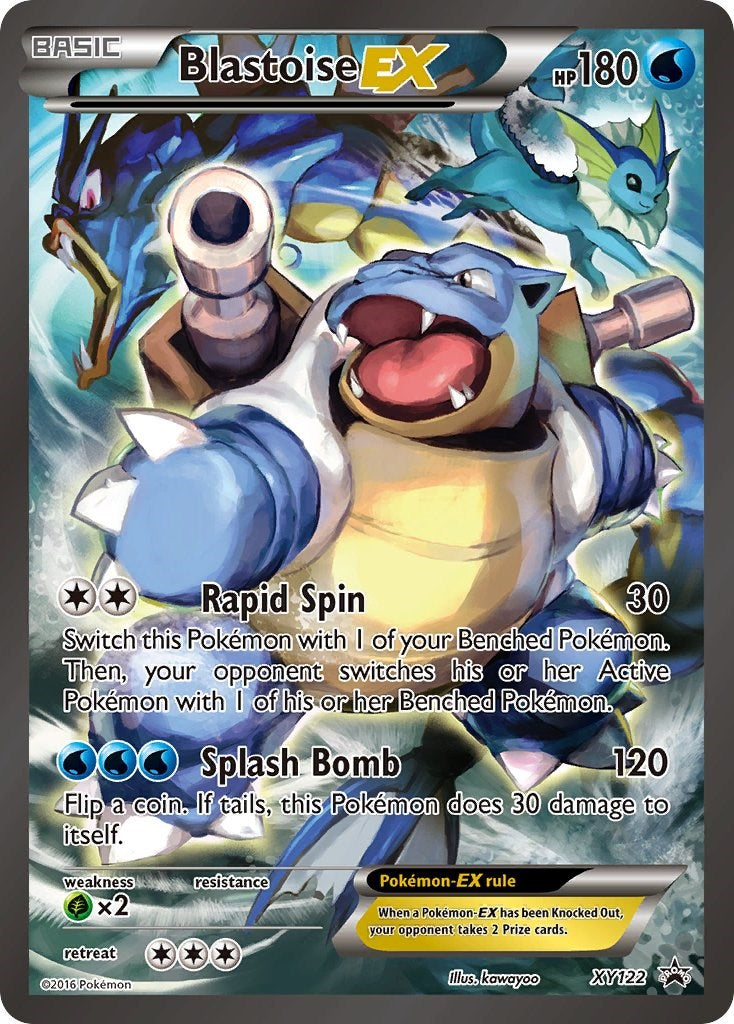 Blastoise EX (XY122) (Jumbo Card) [XY: Black Star Promos] | Black Swamp Games