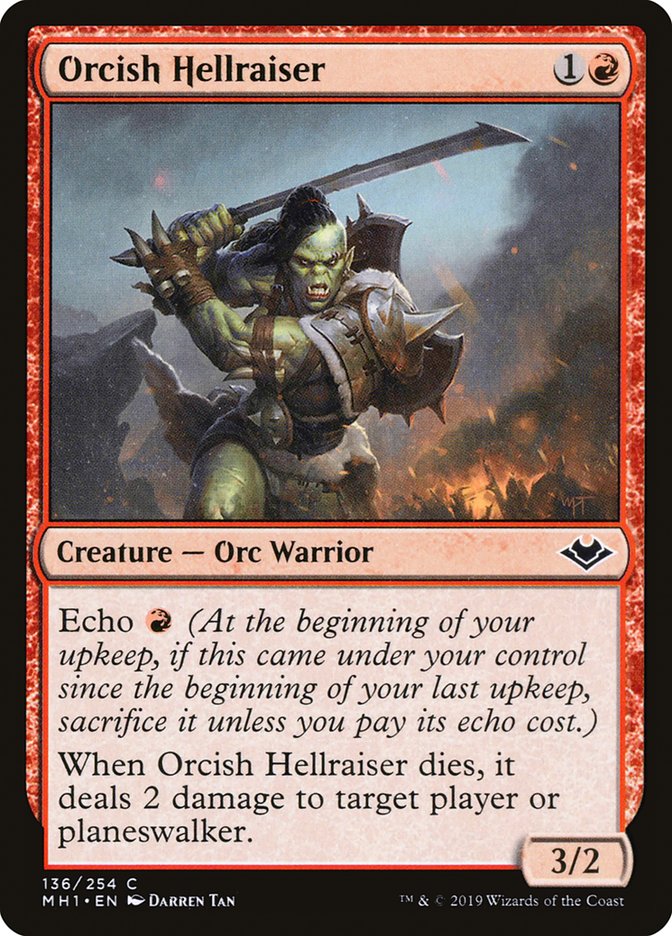 Orcish Hellraiser [Modern Horizons] | Black Swamp Games