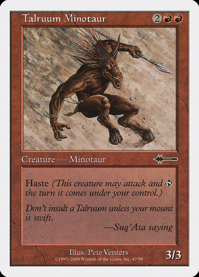 Talruum Minotaur [Beatdown] | Black Swamp Games