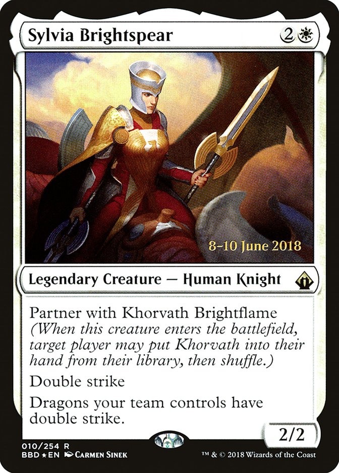 Sylvia Brightspear [Battlebond Prerelease Promos] | Black Swamp Games