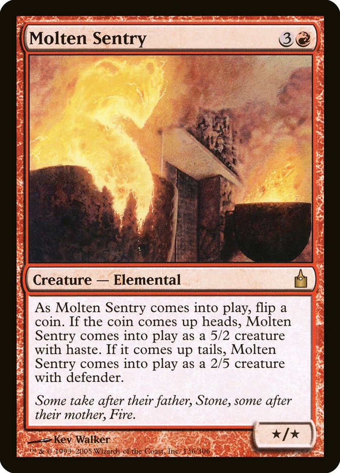 Molten Sentry [Ravnica: City of Guilds] | Black Swamp Games