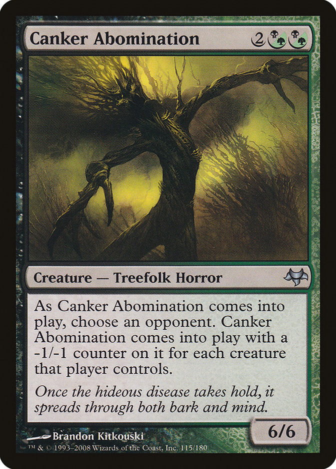 Canker Abomination [Eventide] | Black Swamp Games