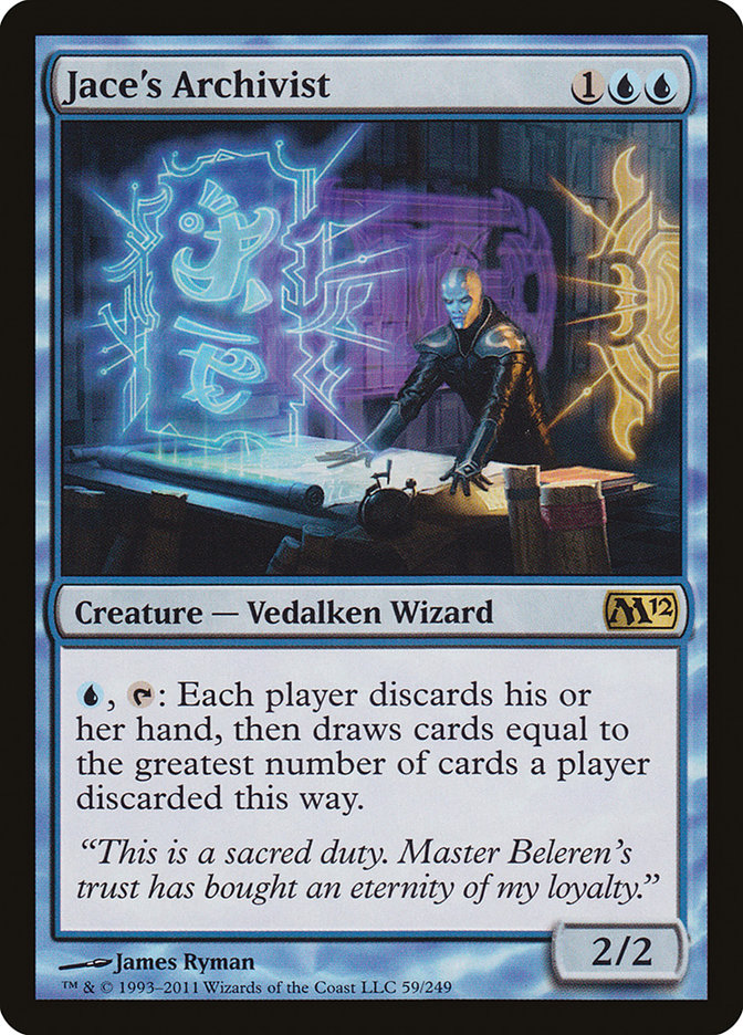 Jace's Archivist [Magic 2012] | Black Swamp Games