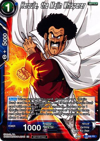 Hercule, the Majin Whisperer (P-096) [Promotion Cards] | Black Swamp Games