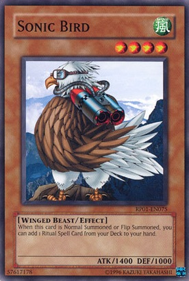 Sonic Bird [RP01-EN075] Common | Black Swamp Games