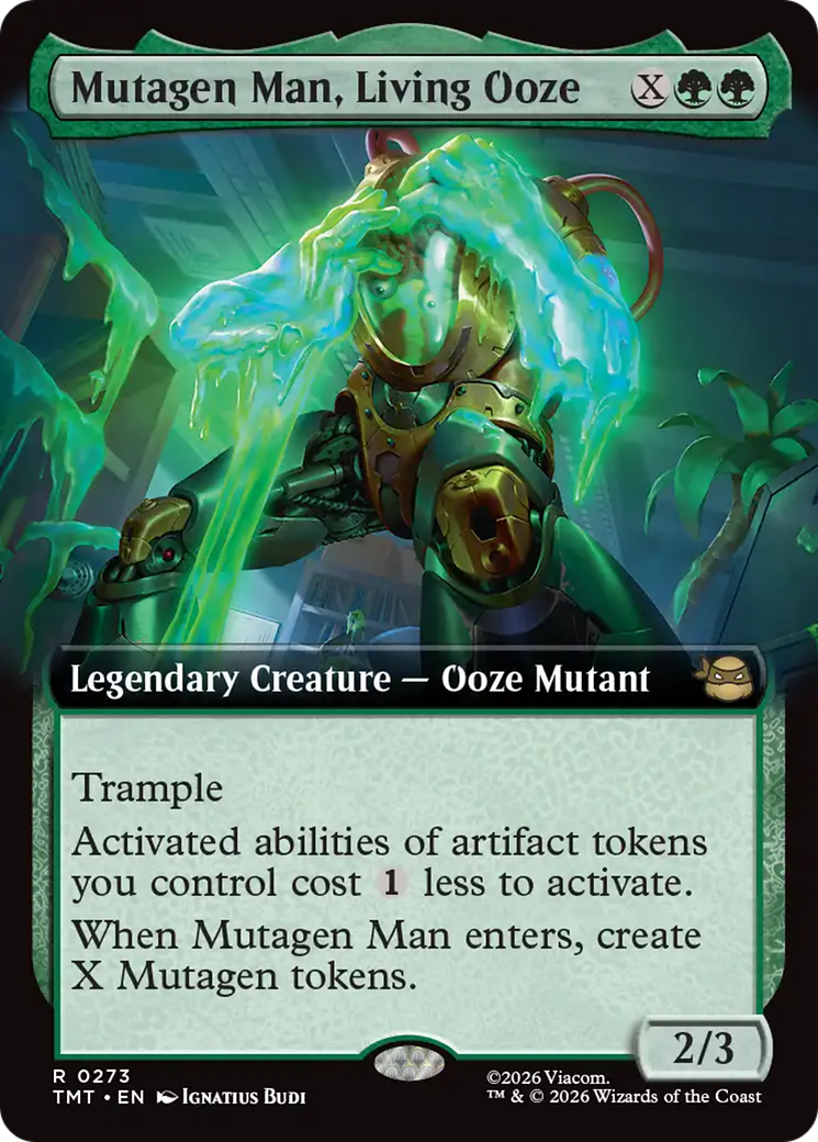 Mutagen Man, Living Ooze (Extended Art) [Teenage Mutant Ninja Turtles] | Black Swamp Games