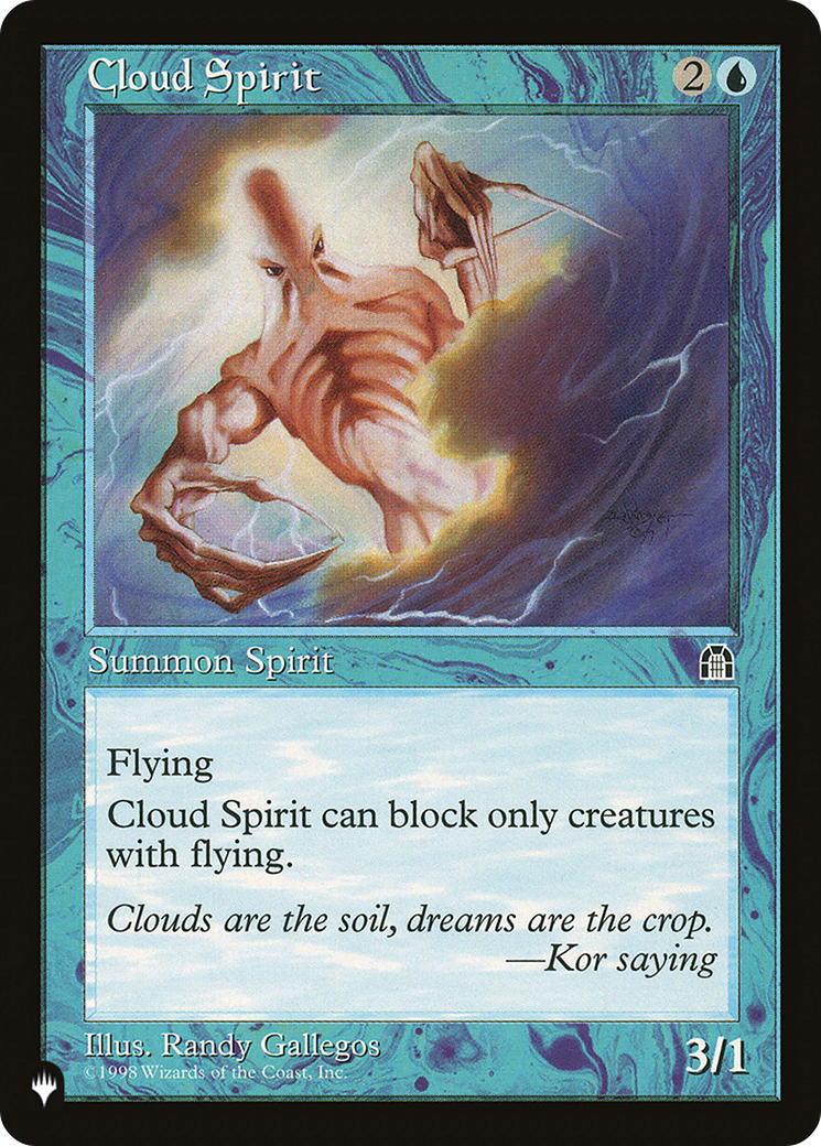 Cloud Spirit [The List Reprints] | Black Swamp Games