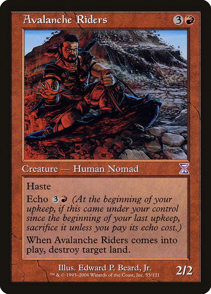 Avalanche Riders [Time Spiral Timeshifted] | Black Swamp Games