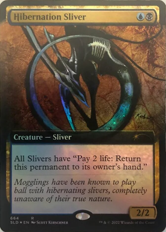 Hibernation Sliver (Extended Art) [Secret Lair Drop Promos] | Black Swamp Games