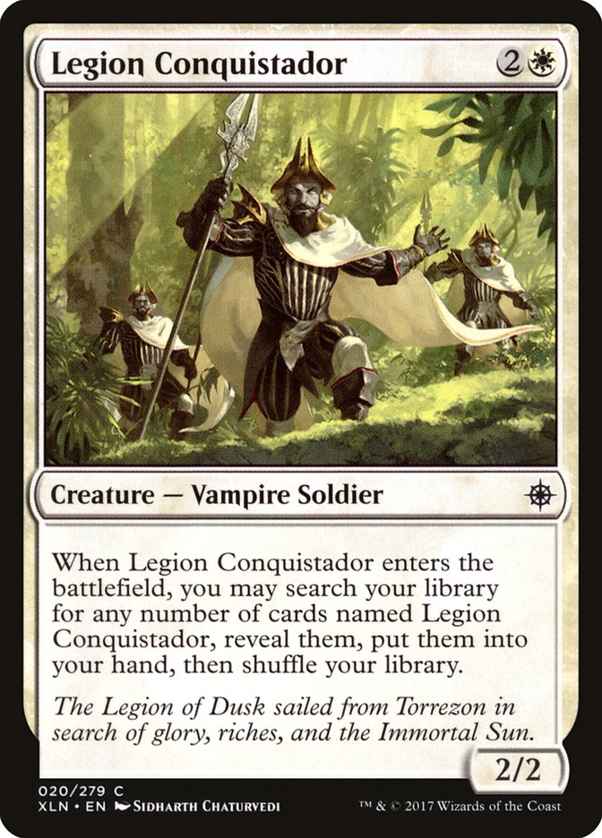Legion Conquistador [Ixalan] | Black Swamp Games