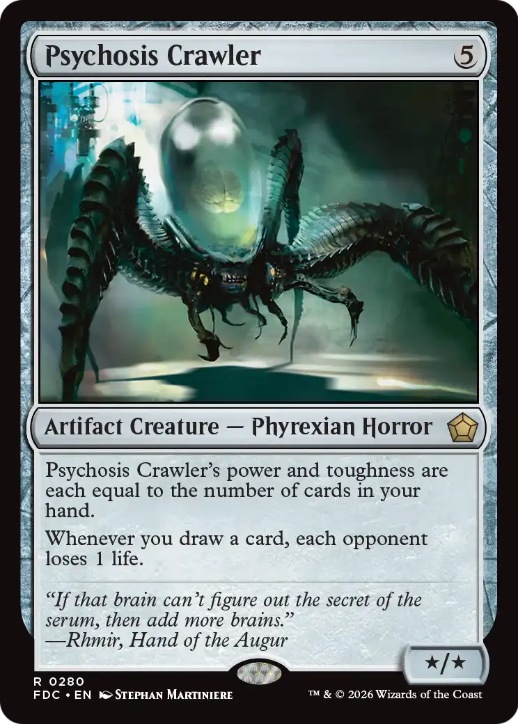 Psychosis Crawler [Foundations Commander] | Black Swamp Games