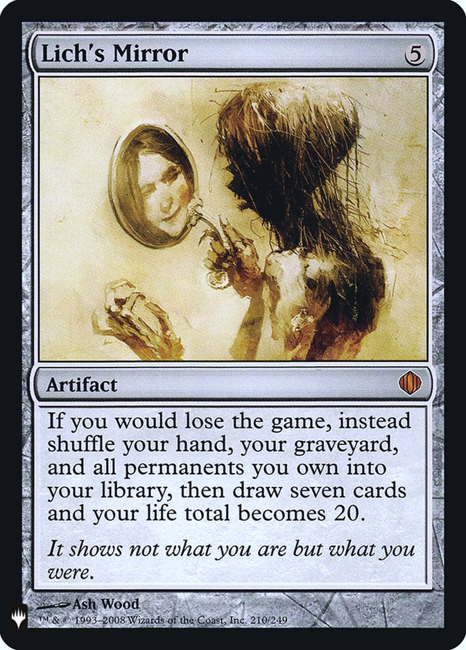 Lich's Mirror [Mystery Booster] | Black Swamp Games