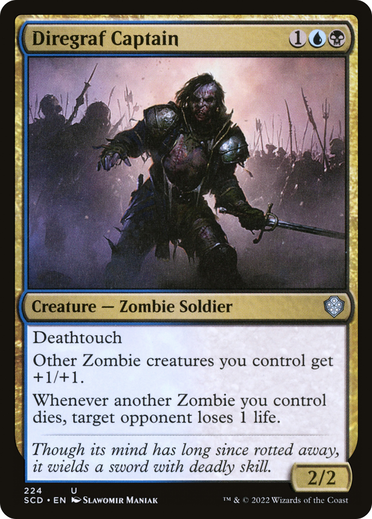 Diregraf Captain [Starter Commander Decks] | Black Swamp Games