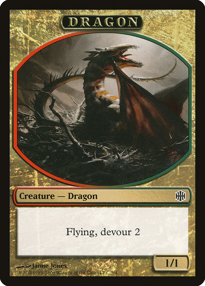 Dragon Token [Alara Reborn Tokens] | Black Swamp Games