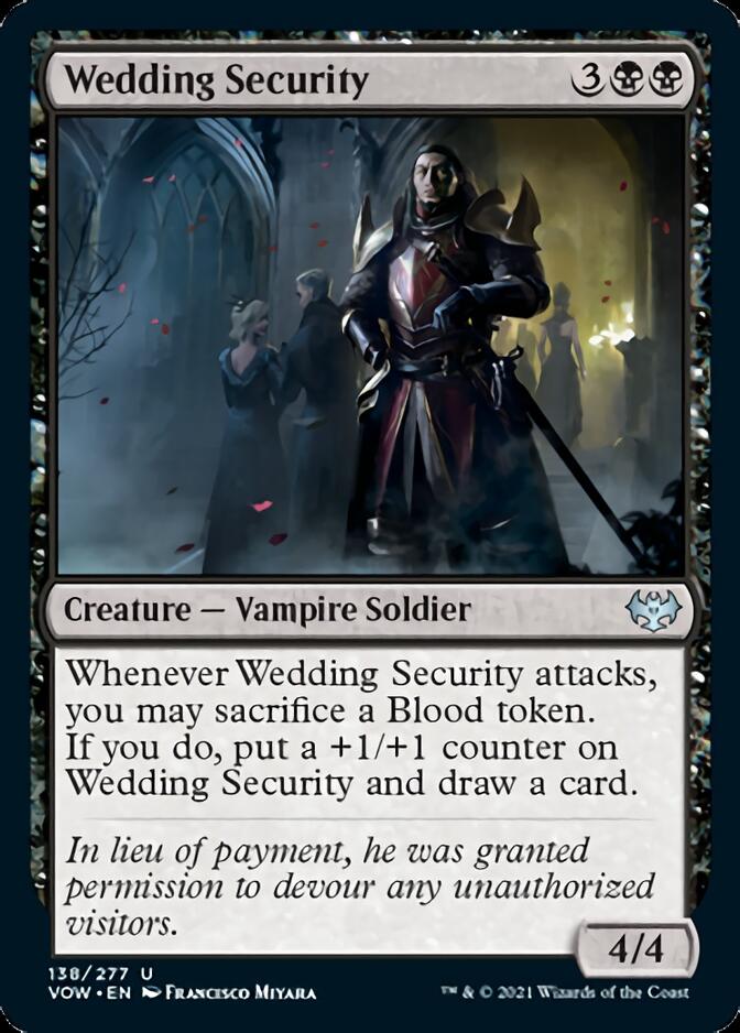 Wedding Security [Innistrad: Crimson Vow] | Black Swamp Games