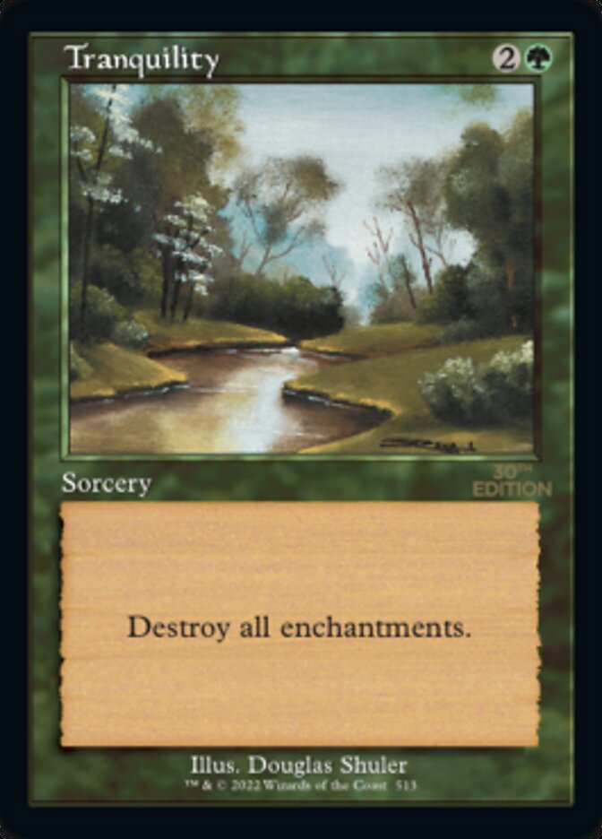 Tranquility (Retro) [30th Anniversary Edition] | Black Swamp Games